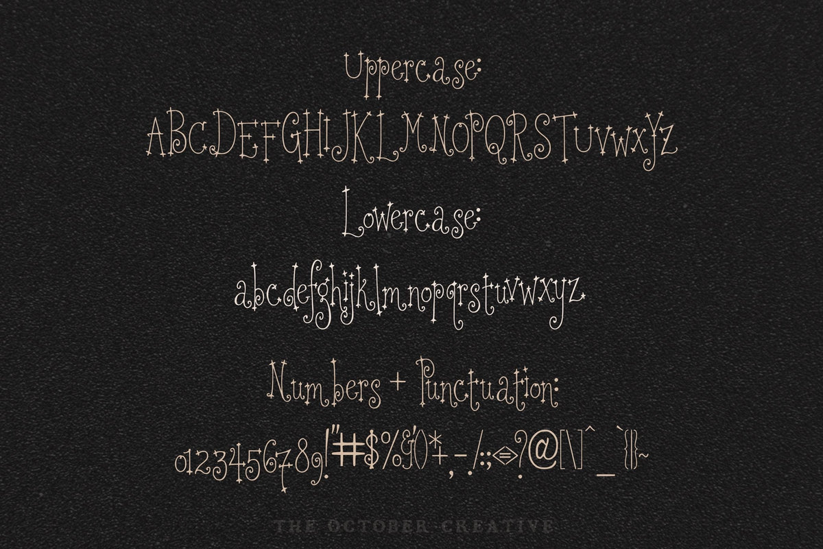 Stardrunk Font, preview 3