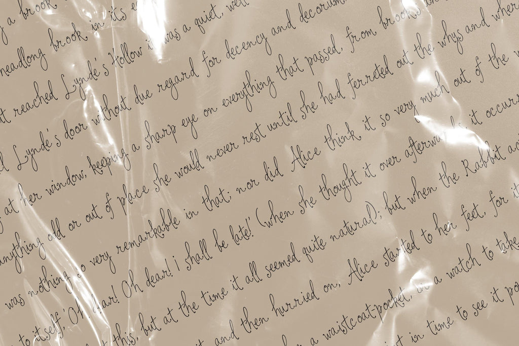 I Kept Your Letters Font, preview 4