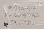 I Kept Your Letters Font, preview 6