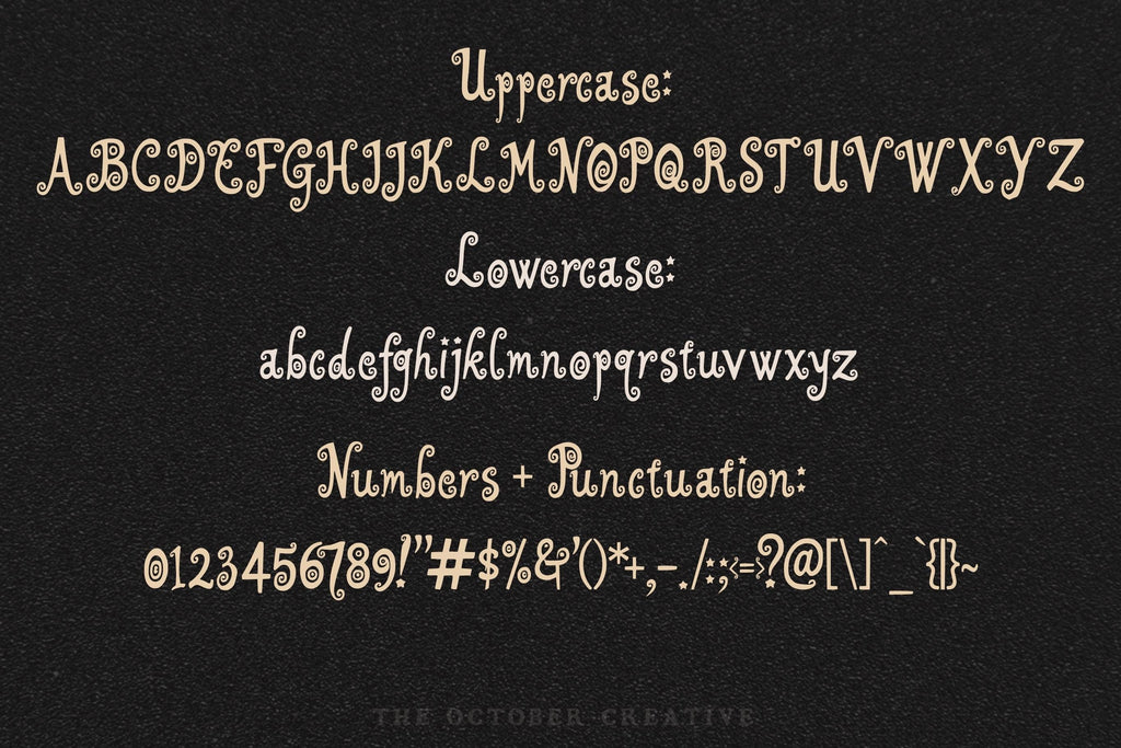 Butter Yellow Morning Font, preview 2