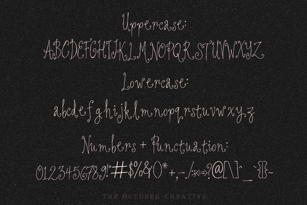 Margaret on a Monday Font, preview 3