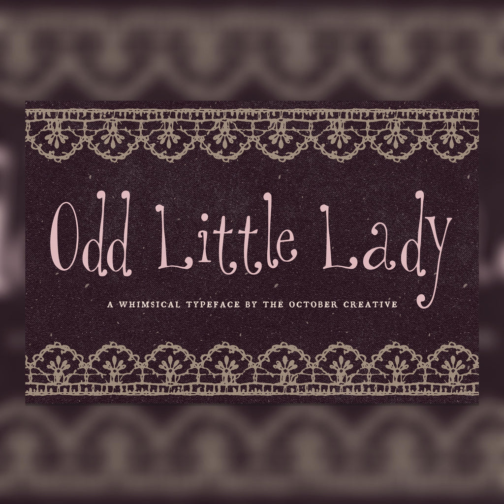Odd Little Lady Font, preview 1