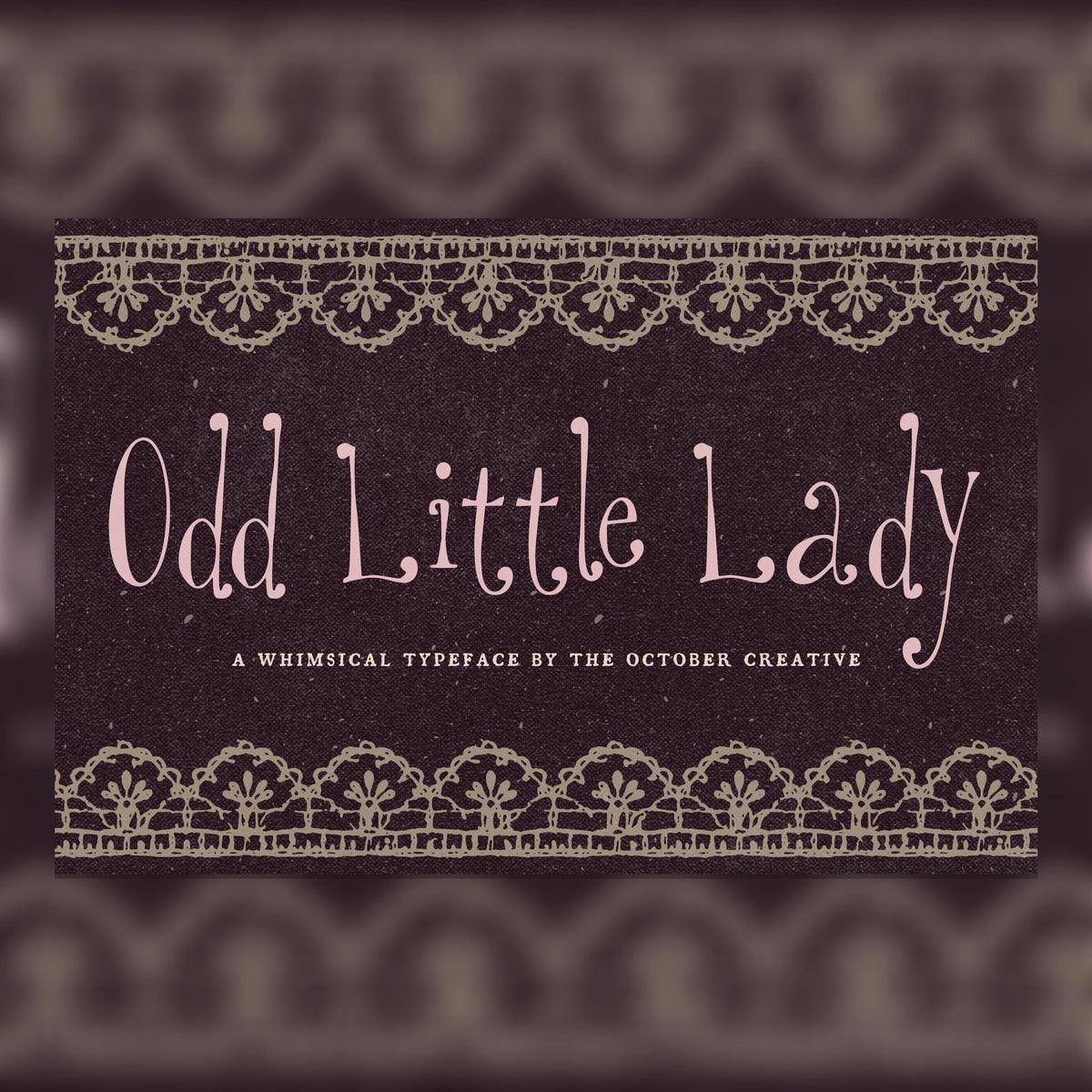 Odd Little Lady Font, preview 1
