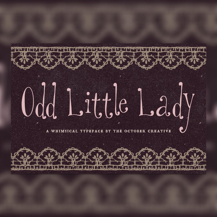 Odd Little Lady Font
