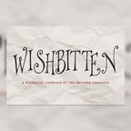 Wishbitten Font, preview 1