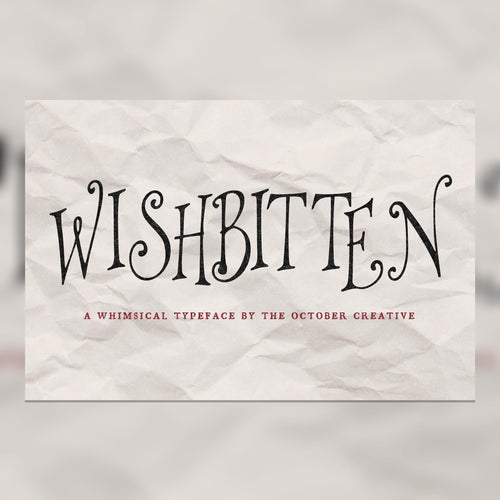 Wishbitten Font