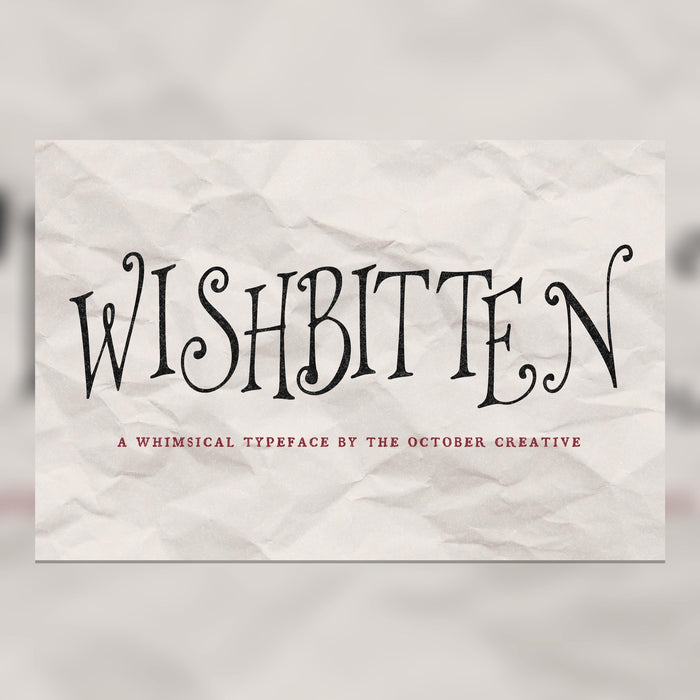Wishbitten Font