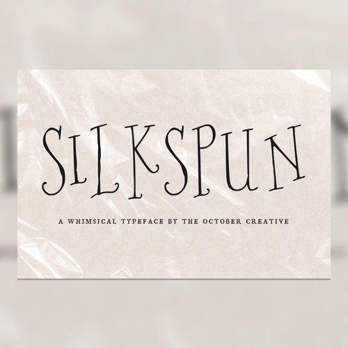 Silkspun Font
