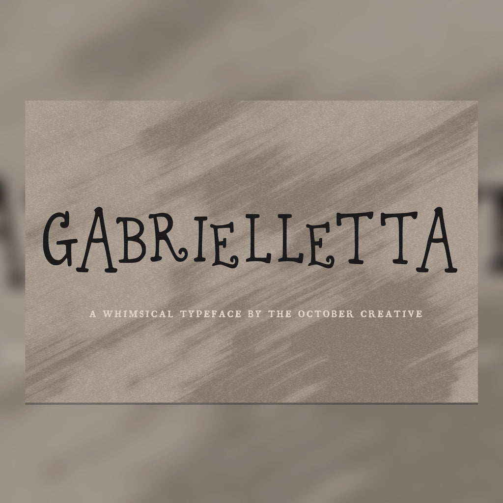 Gabrielletta Font, preview 1