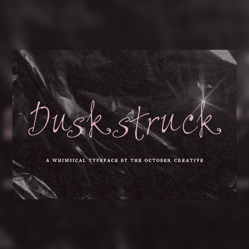 Duskstruck Font, preview 1