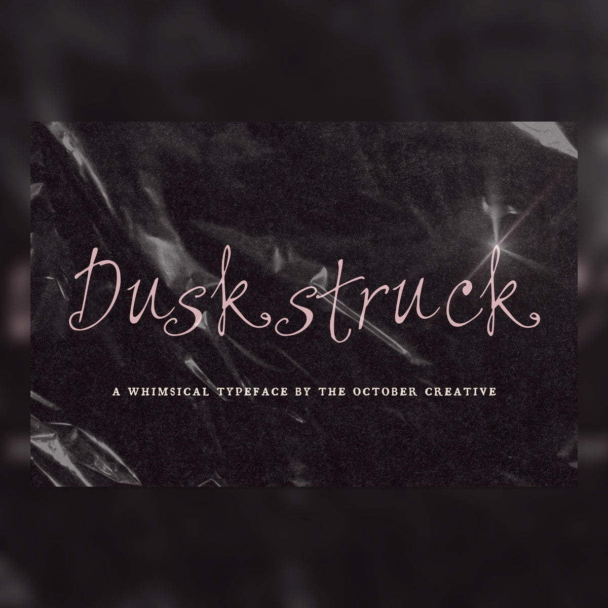 Duskstruck Font, preview 1