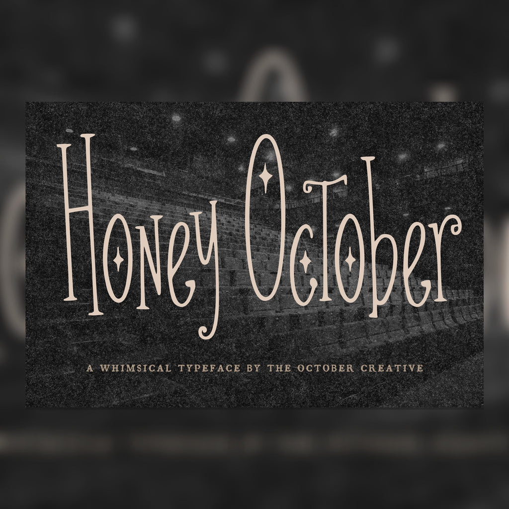 Honey October Font, preview 1