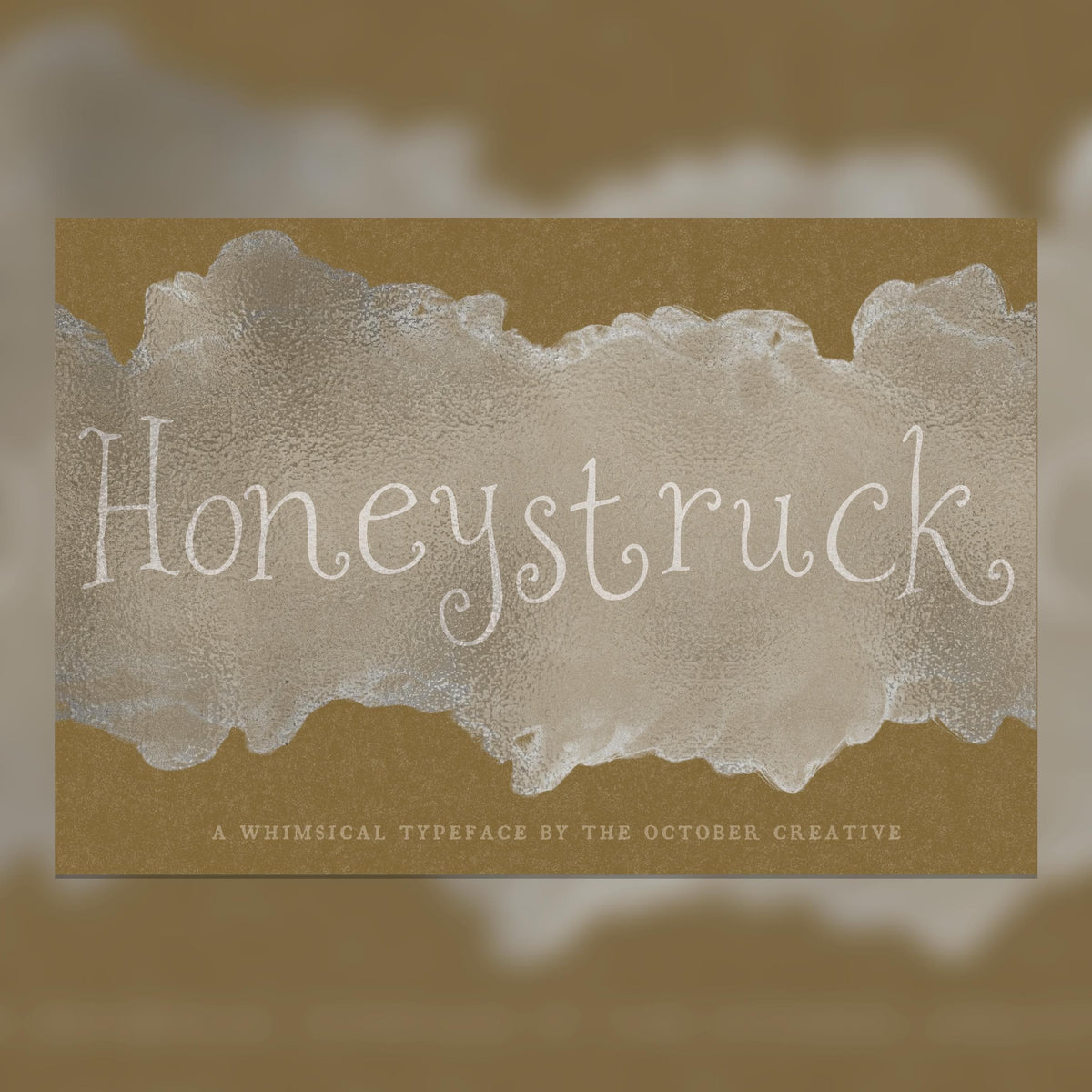 Honeystruck Font, preview 1