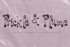 Prickle & Plume Font, preview 2