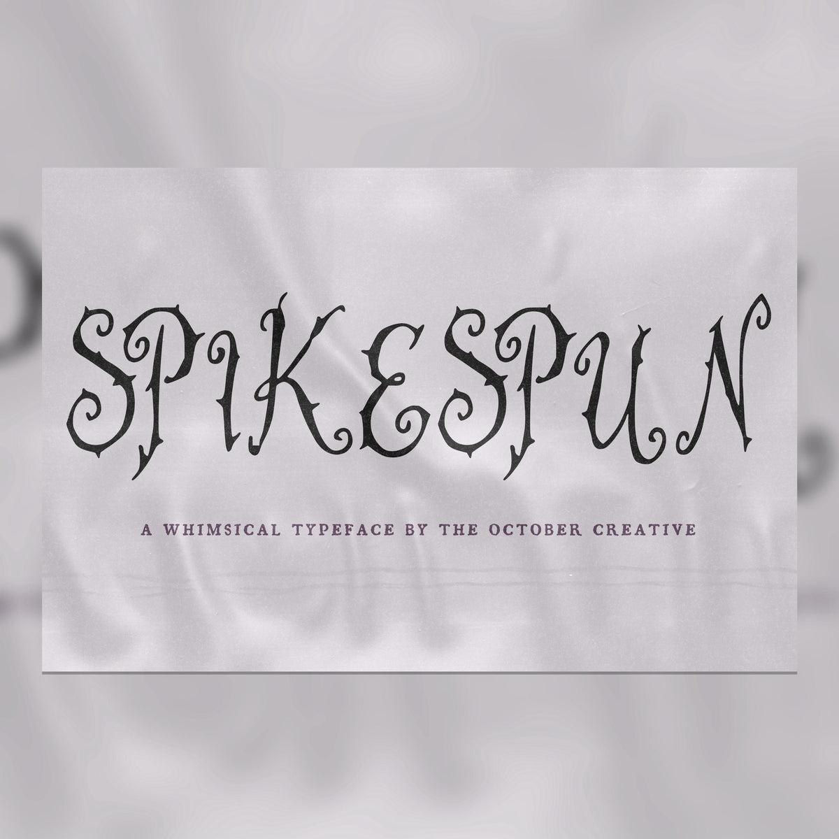 Spikespun Font, preview 1