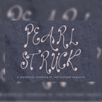 Pearlstruck Font, preview 1