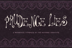 Prudence Lies Font, preview 2