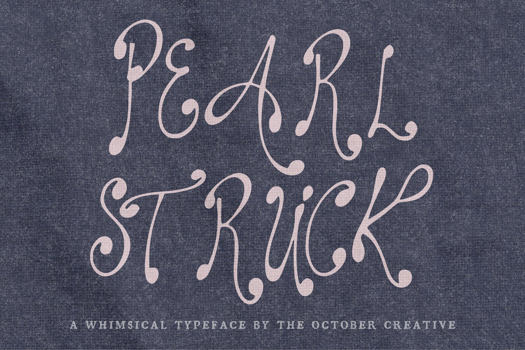 Pearlstruck Font, preview 2