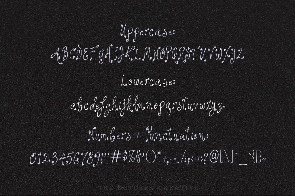 Pearlstruck Font, preview 3