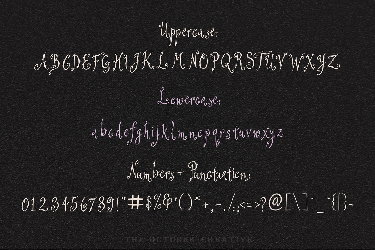 Spikespun Font, preview 3