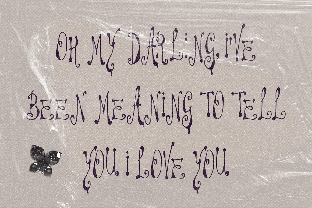 Prudence Lies Font, preview 7