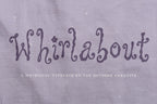 Whirlabout Font, preview 2