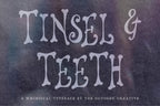 Tinsel & Teeth Font, preview 2