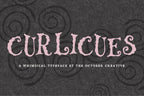 Curlicues Font, preview 2