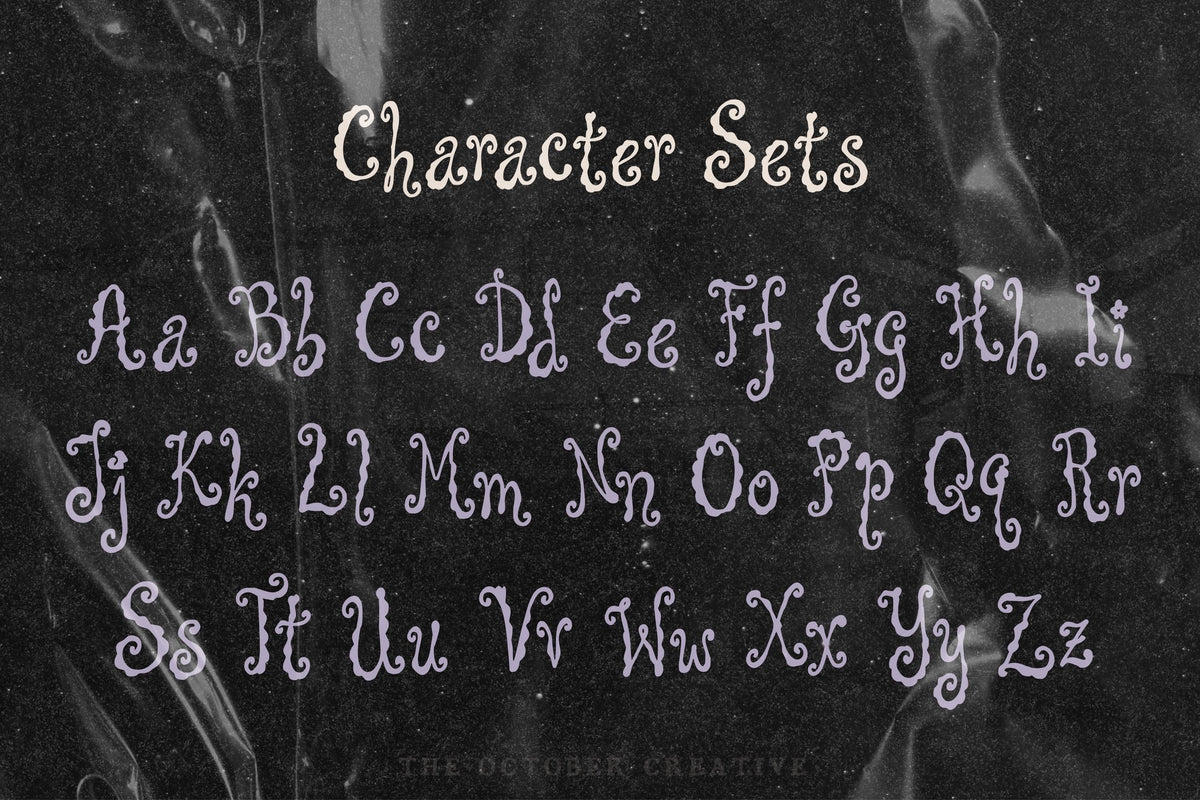 Whirlabout Font, preview 4