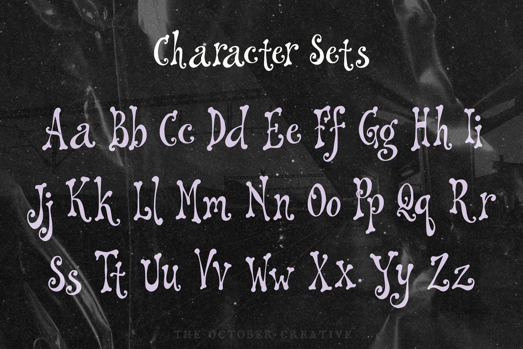 Tinsel & Teeth Font, preview 4