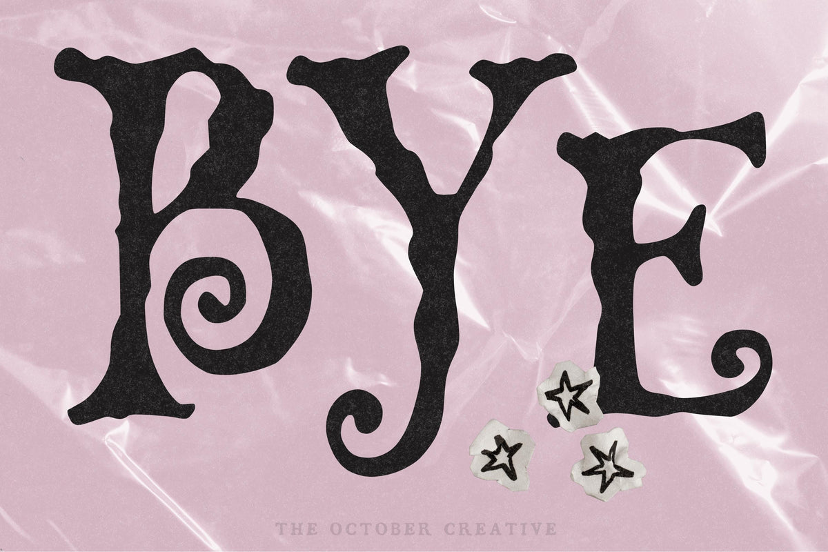 Curlicues Font, preview 9
