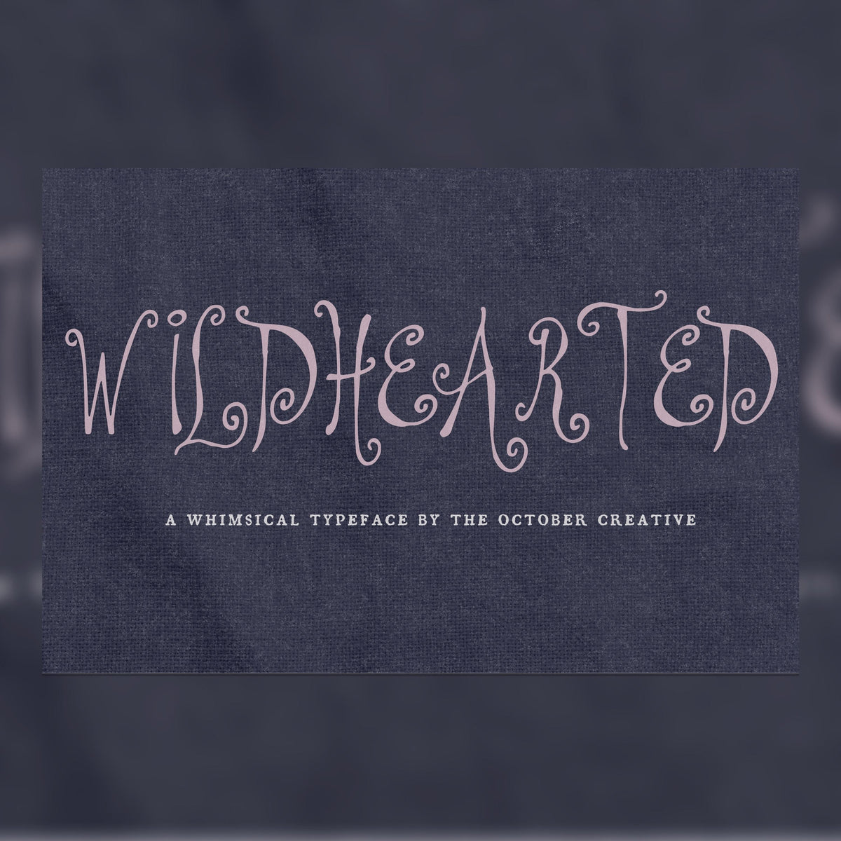 Wildhearted Font, preview 1