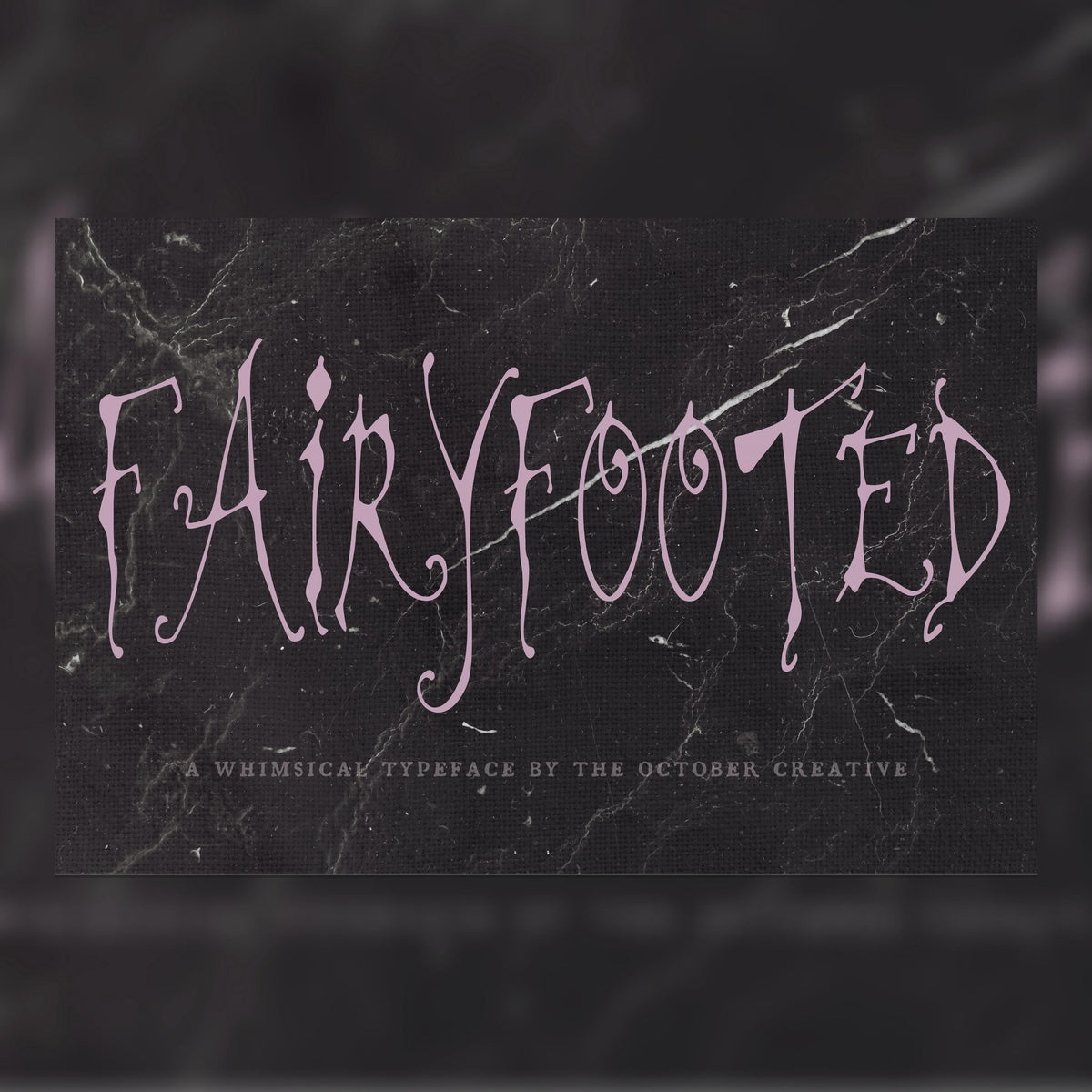 Fairyfooted Font, preview 1