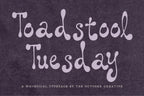 Toadstool Tuesday Font, preview 2