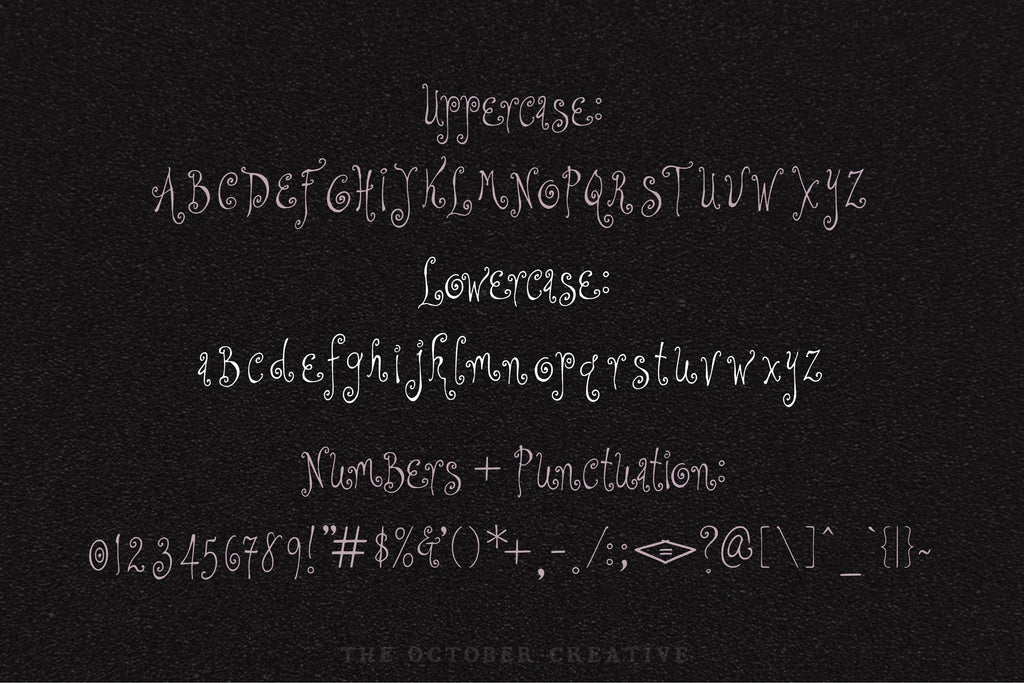 Wildhearted Font, preview 3