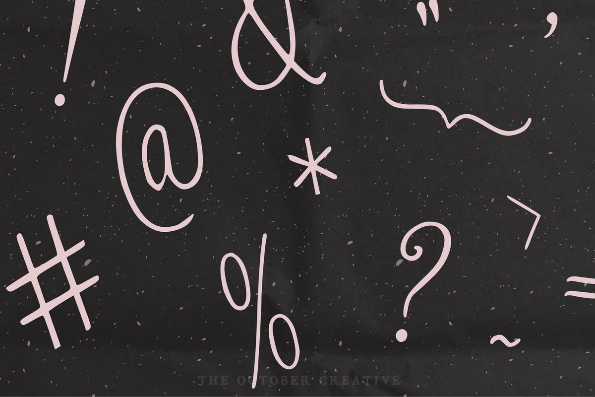Beatrice Bites Back Font, preview 8