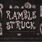 Ramblestruck Font, preview 1