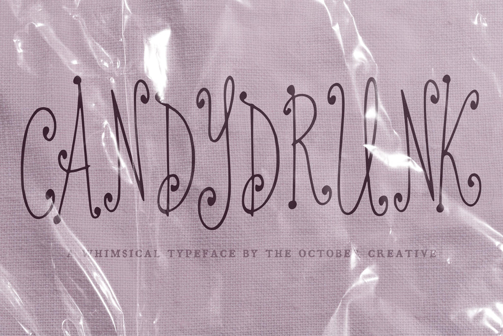 Candydrunk Font, preview 2