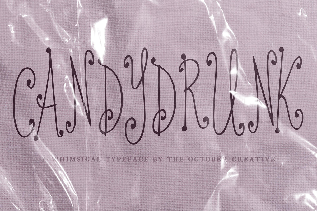 Candydrunk Font, preview 2