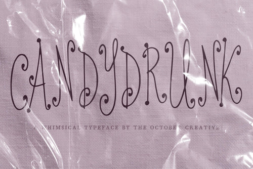 Candydrunk Font, preview 2
