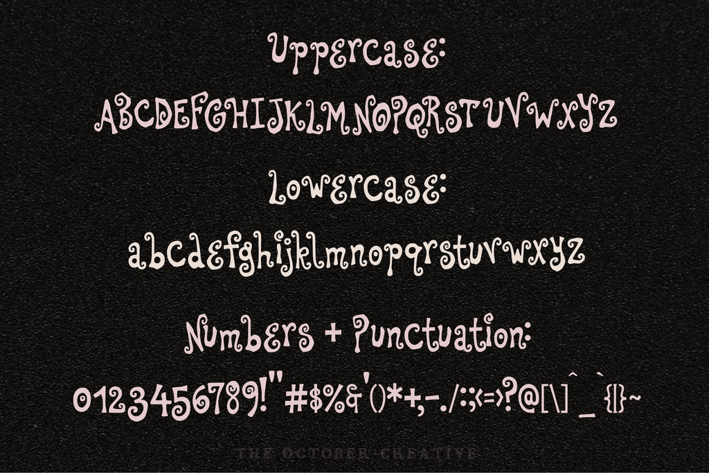 Ramblestruck Font, preview 3