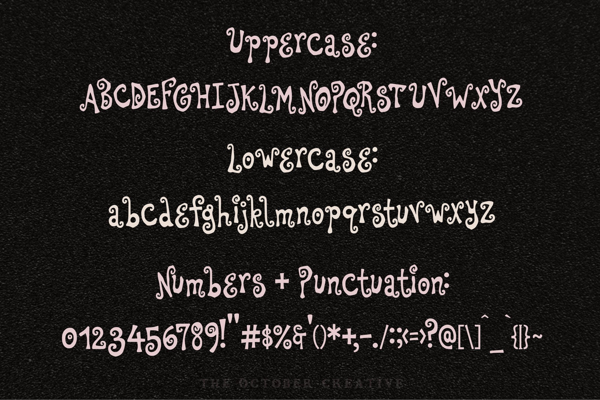 Ramblestruck Font, preview 3