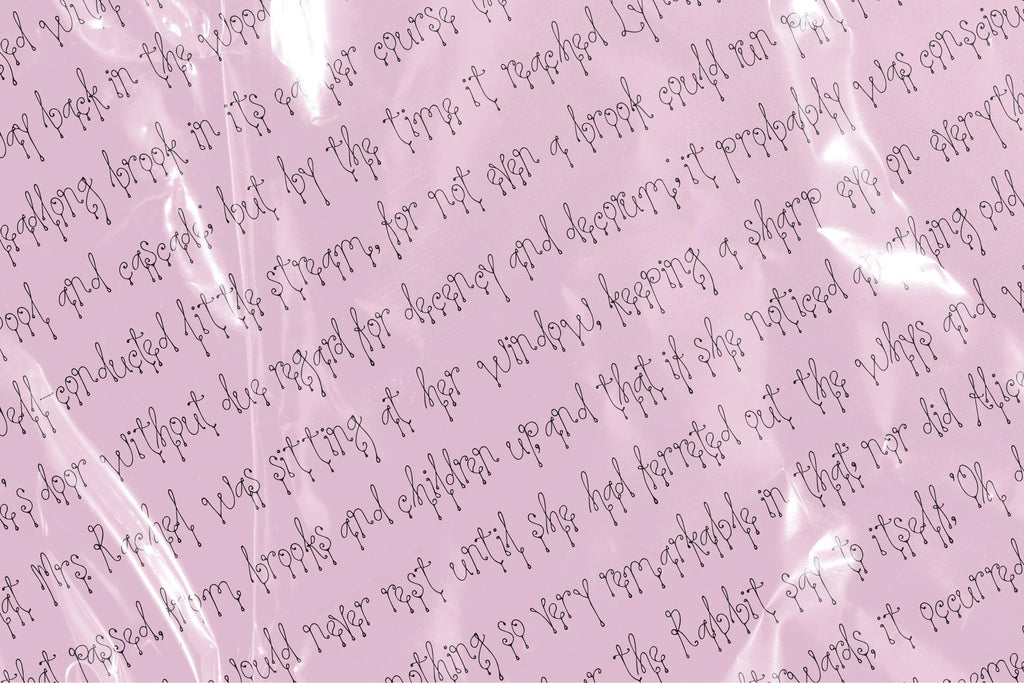 Never Mind Me Font, preview 5