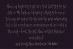 Never Mind Me Font, preview 6