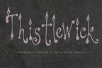 Thistlewick Font, preview 2