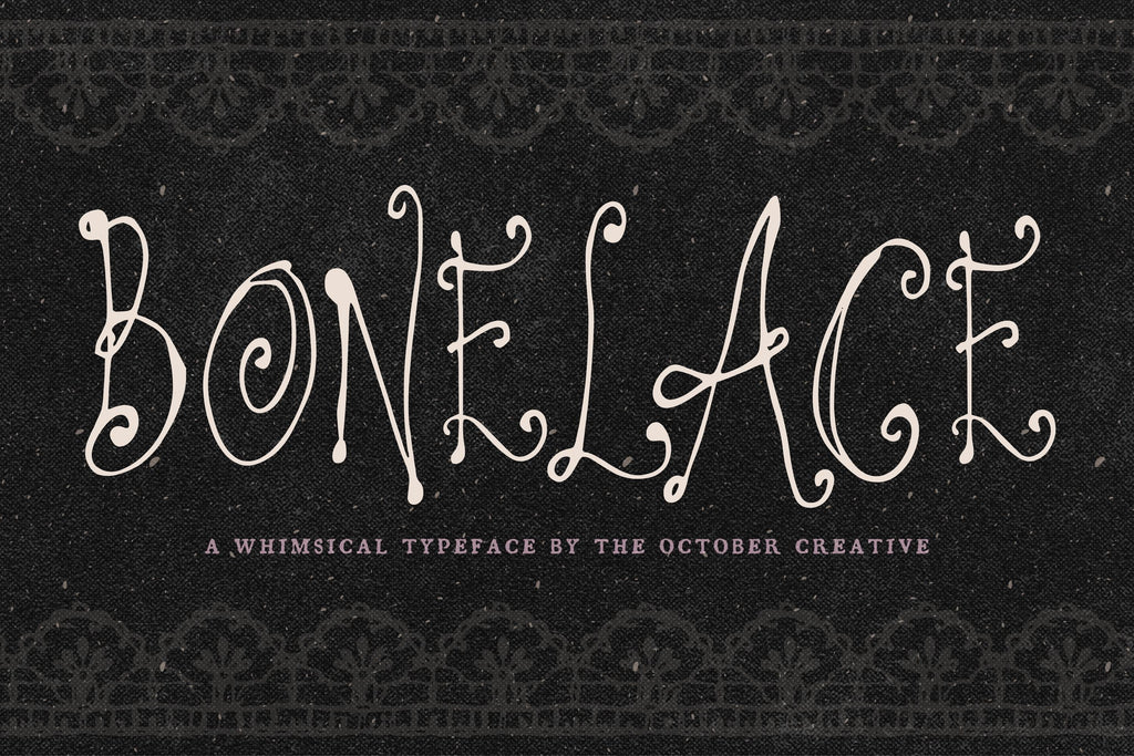 Bonelace Font, preview 2