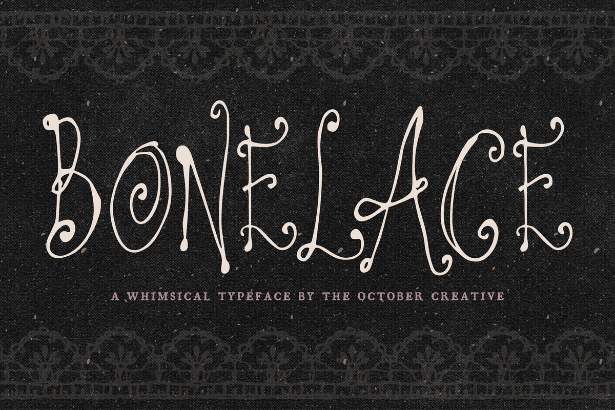 Bonelace Font, preview 2