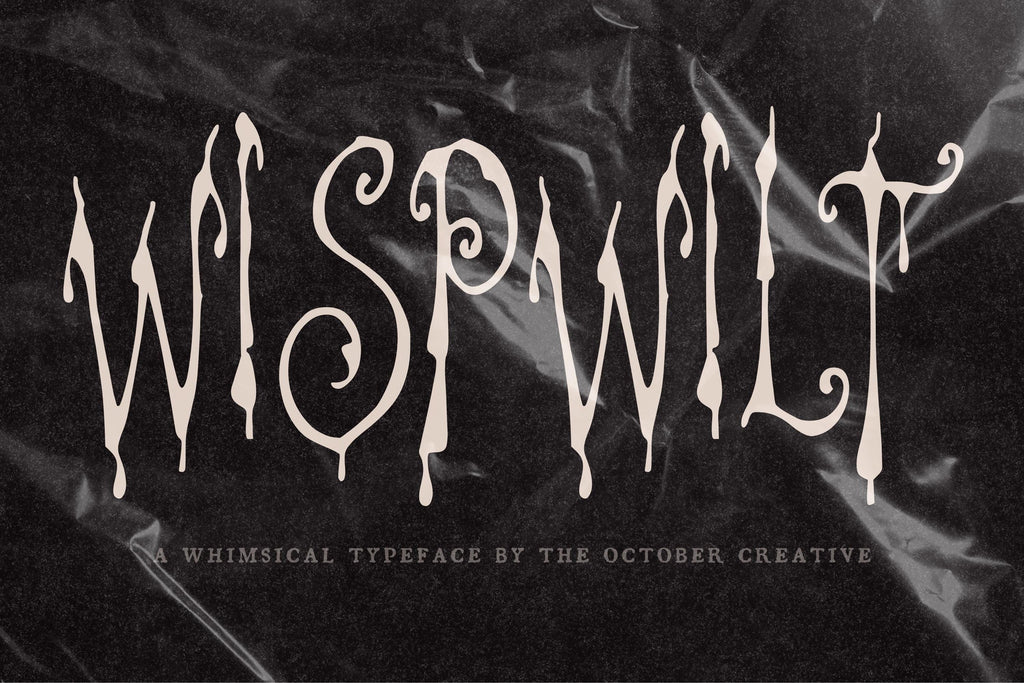 Wispwilt Font, preview 2