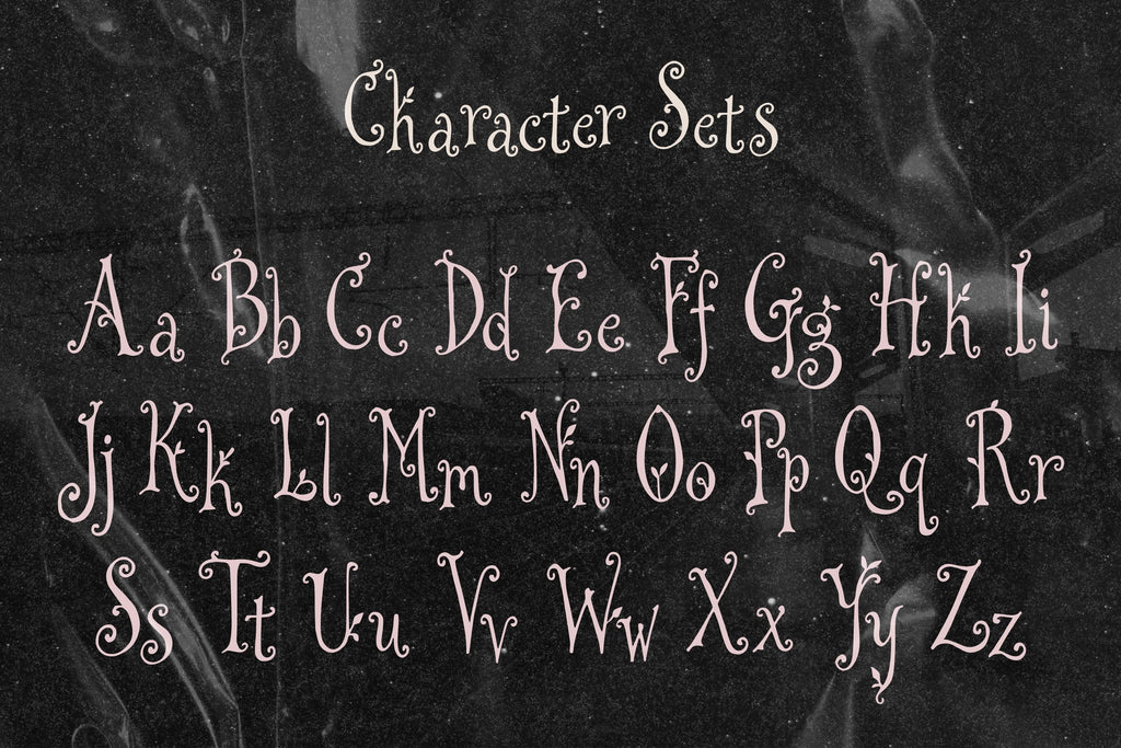 Garden Got In Font, preview 4
