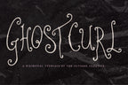 Ghostcurl Font, preview 2